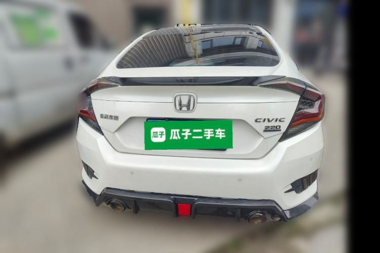 Used Honda Civic 2019 220TURBO CVT Power Edition China VI Emission Standard Rear