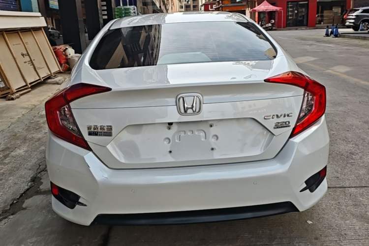Used Honda Civic 2019 220TURBO CVT Dynamic Edition China VI Rear