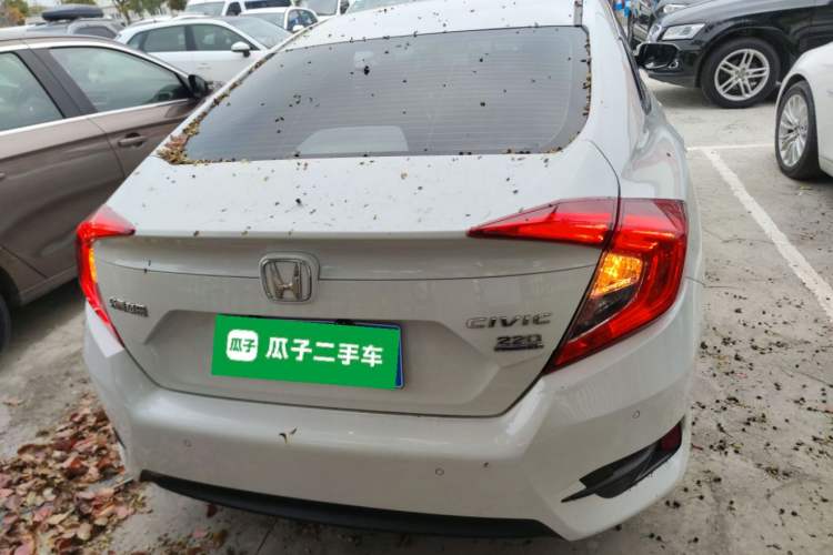 Used Honda Civic 2019 220TURBO CVT Dynamic Edition China VI Rear