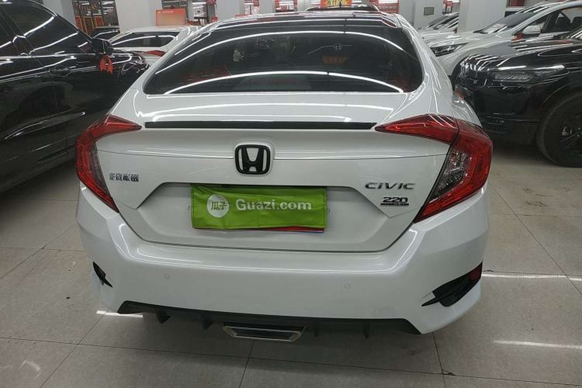 Used Honda Civic 2019 220TURBO CVT Dynamic Edition China VI Emission Standard Rear