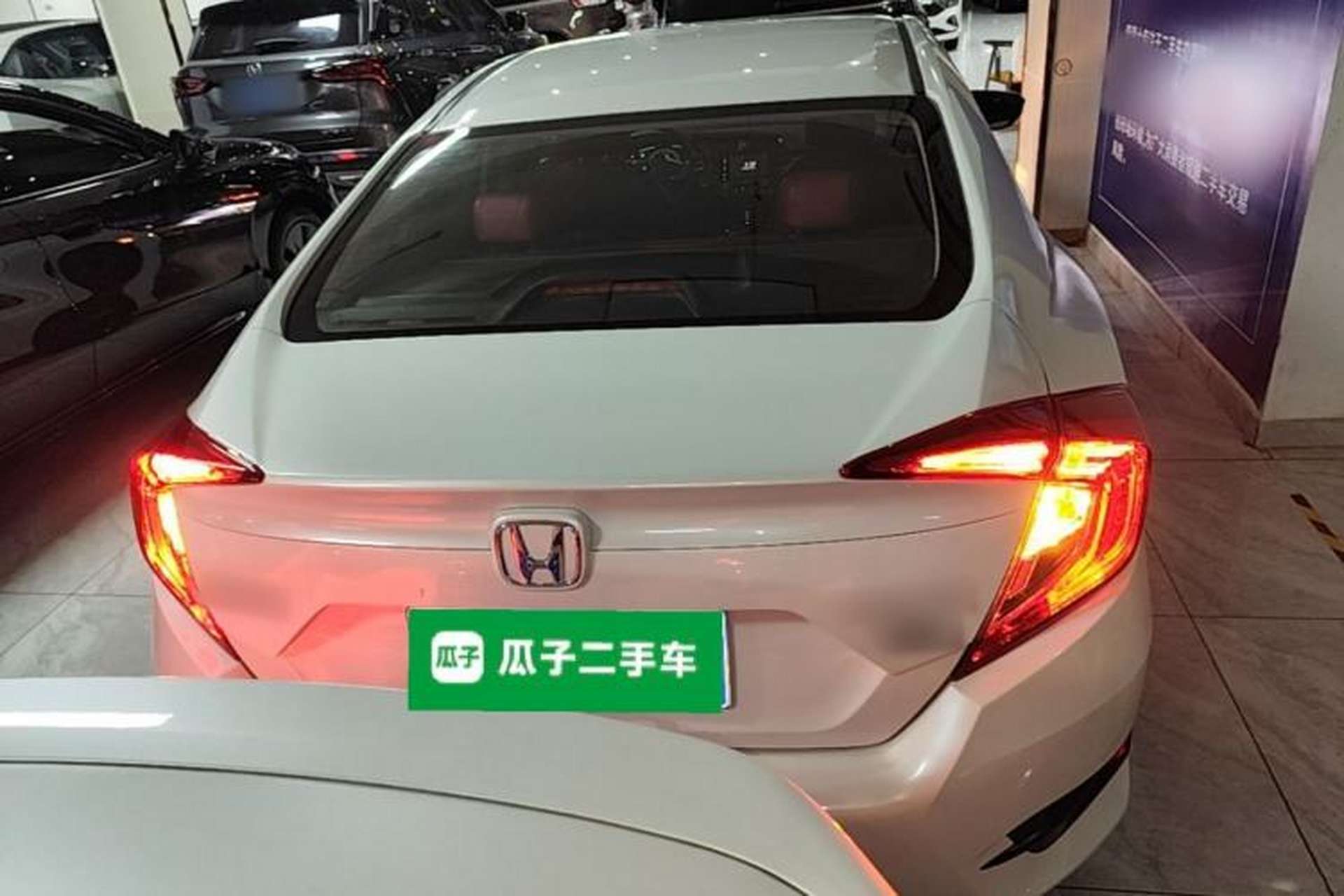 Used Honda Civic 2019 180TURBO CVT Shangdong Edition China V Rear