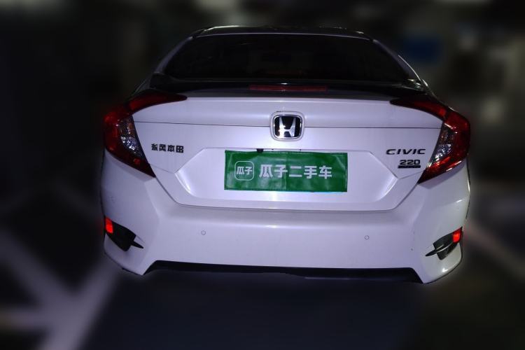 Used Honda Civic 2019 220TURBO CVT Dynamic Edition China V Rear