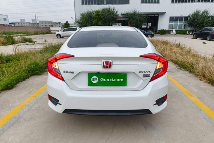 Used Honda Civic 2019 180TURBO CVT Shangdong Edition China VI Rear
