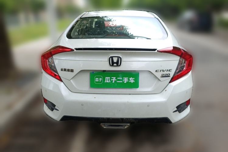 Used Honda Civic 2019 220TURBO CVT Dynamic Edition China VI Emission Standard Rear