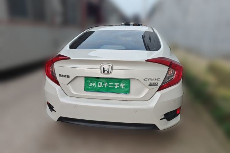Used Honda Civic 2019 220TURBO CVT Dynamic Edition China VI Rear