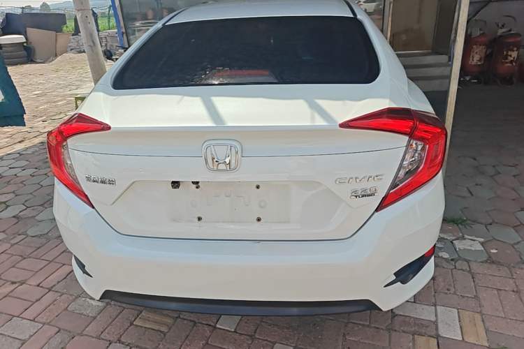 Used Honda Civic 2019 180TURBO CVT Shangdong Edition China VI Rear
