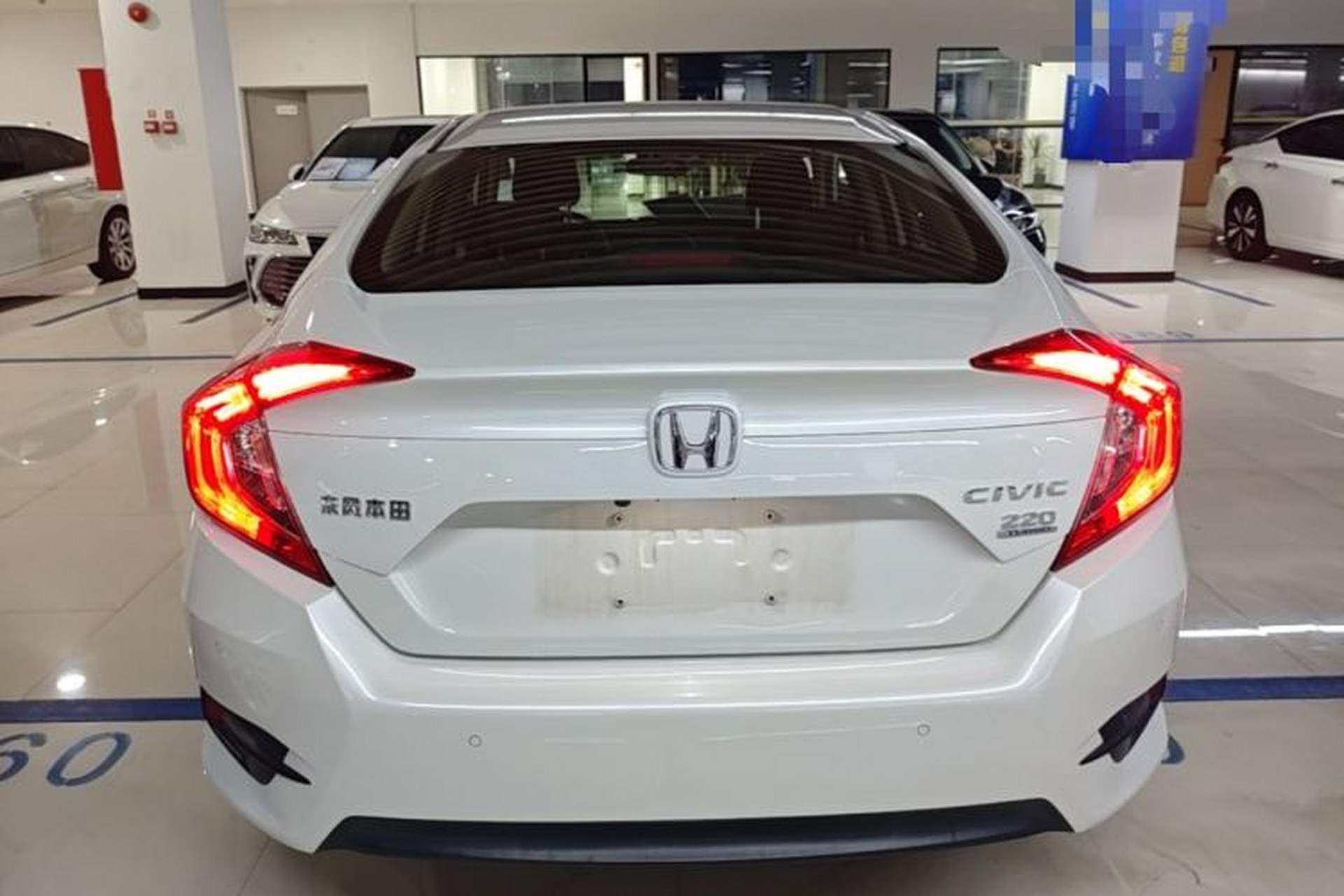 Used Honda Civic 2019 220TURBO CVT Dynamic Edition China VI Rear