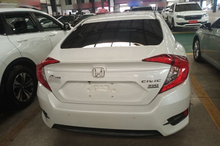 Used Honda Civic 2019 220TURBO CVT Dynamic Edition China V Rear