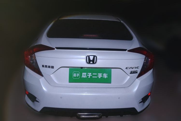 Used Honda Civic 2019 220TURBO CVT Dynamic Edition China VI Emission Standard Rear