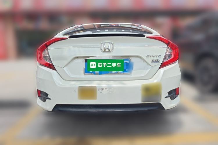 Used Honda Civic 2019 220TURBO CVT Dynamic Edition China VI Rear