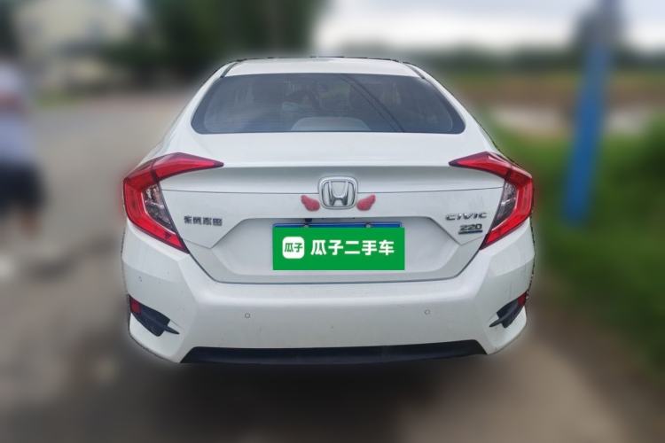 Used Honda Civic 2019 220TURBO CVT Dynamic Edition China V Rear