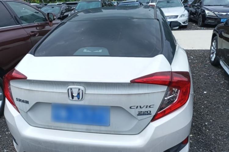 Used Honda Civic 2019 220TURBO CVT Power Edition China VI Emission Standard Rear