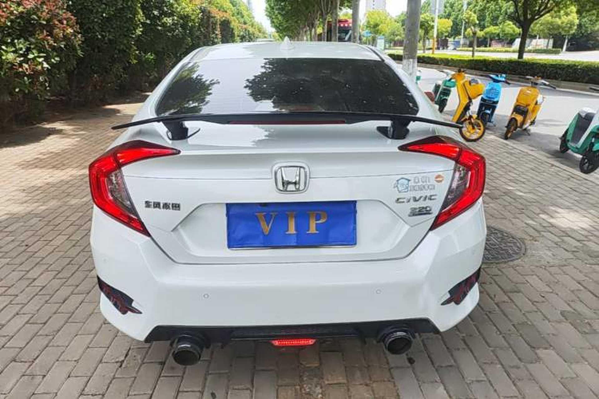 Used Honda Civic 2019 220TURBO CVT Dynamic Edition China VI Rear