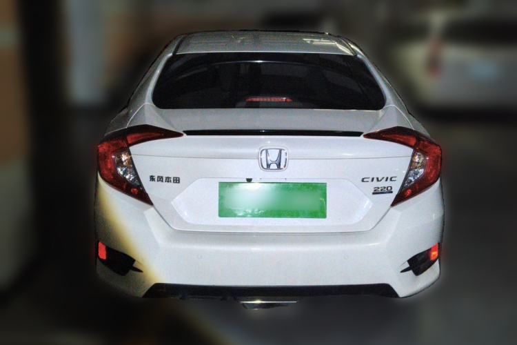 Used Honda Civic 2019 220TURBO CVT Dynamic Edition China VI Emission Standard Rear