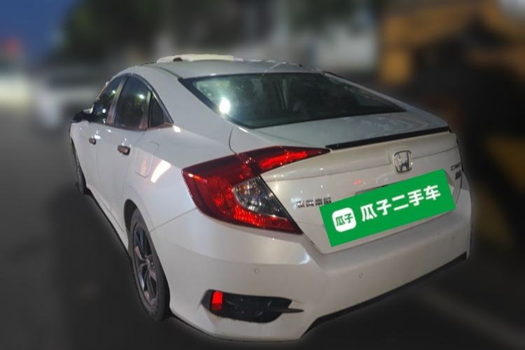 Used Honda Civic 2019 220TURBO CVT Dynamic Edition China VI Rear Left 45 Deg