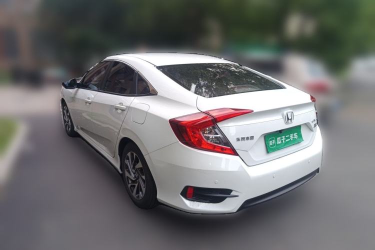 Used Honda Civic 2019 180TURBO CVT Shangyue Edition China V Emission Standard Rear Left 45 Deg