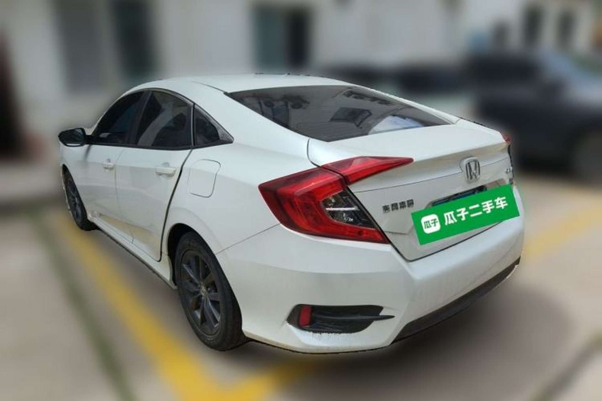 Used Honda Civic 2019 180TURBO CVT Shangqing Edition China V Rear Left 45 Deg