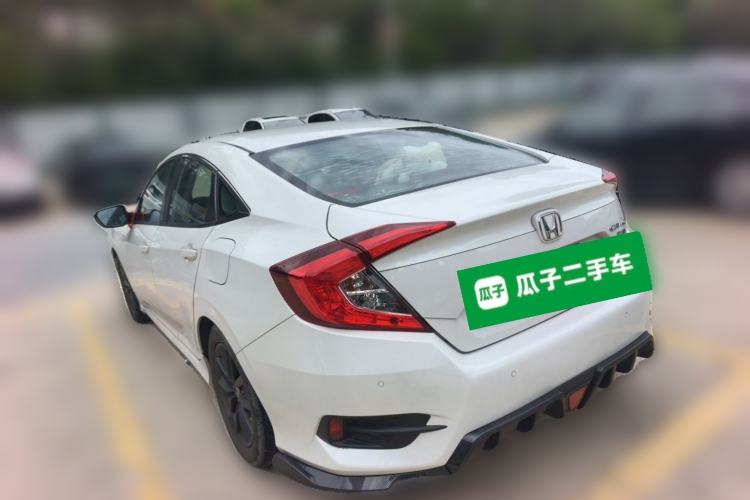 Used Honda Civic 2019 220TURBO Manual Jinkong Edition China V Emission Standard Rear Left 45 Deg