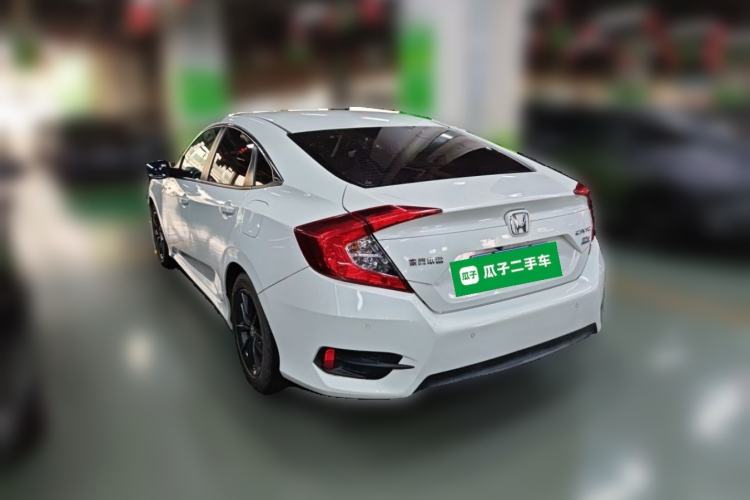 Used Honda Civic 2019 220TURBO CVT Dynamic Edition China VI Rear Left 45 Deg