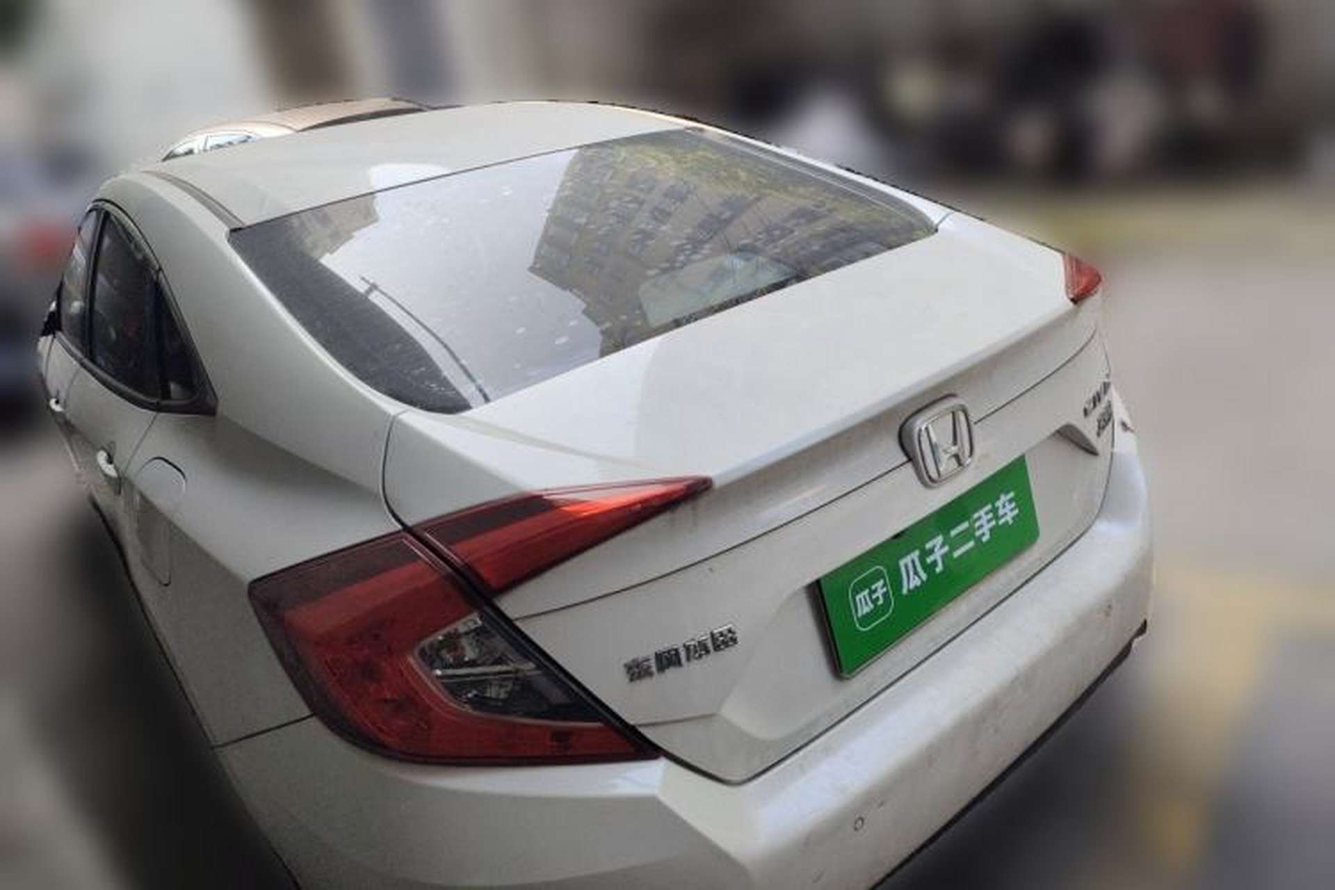 Used Honda Civic 2019 220TURBO CVT Dynamic Edition China V Rear Left 45 Deg