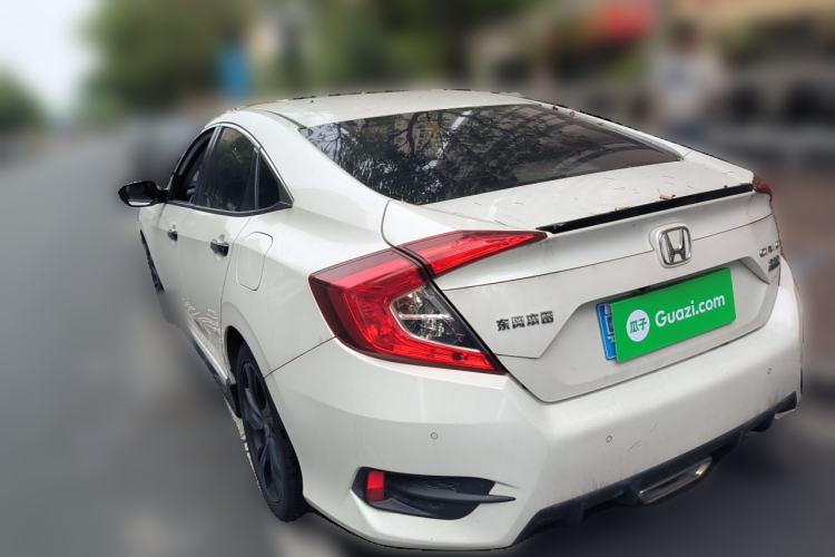 Used Honda Civic 2019 220TURBO CVT Dynamic Edition China VI Emission Standard Rear Left 45 Deg