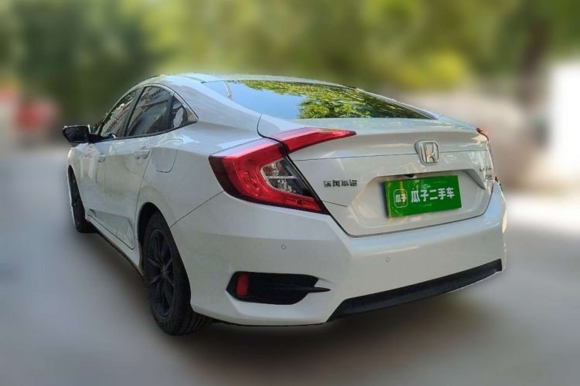 Used Honda Civic 2019 220TURBO Manual Jinkong Edition China VI Rear Left 45 Deg