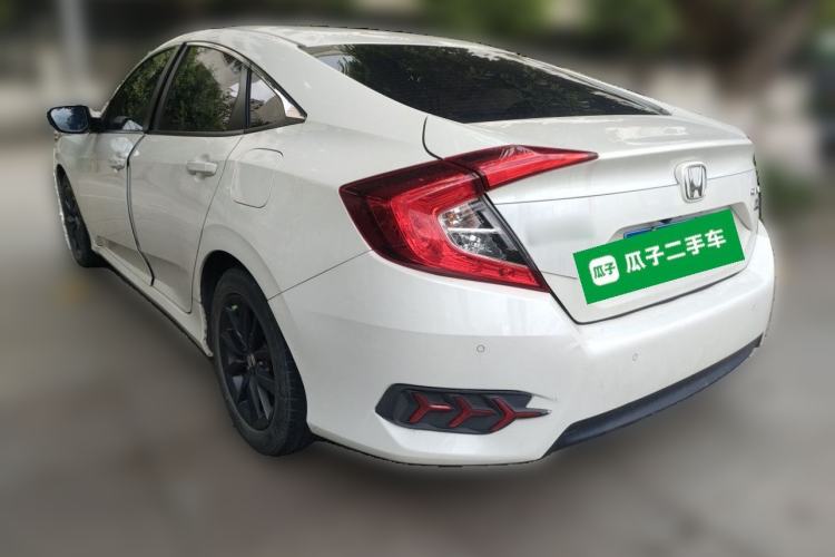 Used Honda Civic 2019 220TURBO CVT Dynamic Edition China VI Rear Left 45 Deg