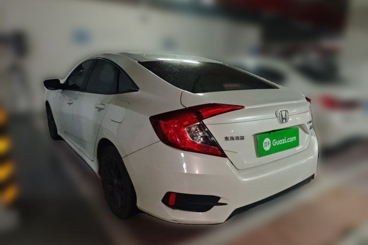 Used Honda Civic 2019 180TURBO CVT Shangdong Edition China VI Rear Left 45 Deg
