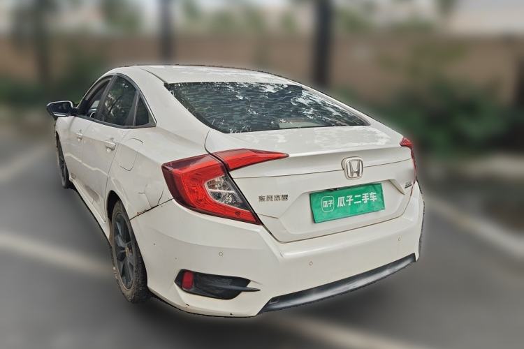 Used Honda Civic 2019 220TURBO CVT Dynamic Edition China V Rear Left 45 Deg