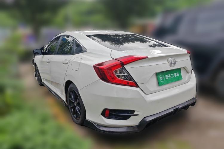 Used Honda Civic 2019 220TURBO CVT Dynamic Edition China VI Rear Left 45 Deg