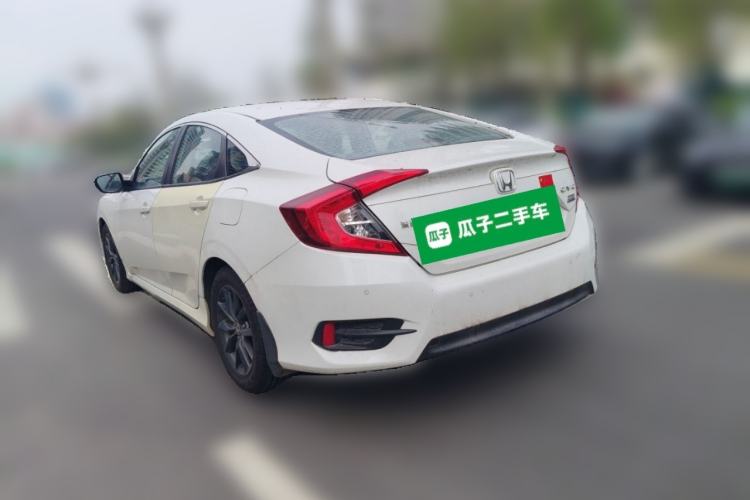 Used Honda Civic 2019 220TURBO CVT Dynamic Edition China VI Rear Left 45 Deg