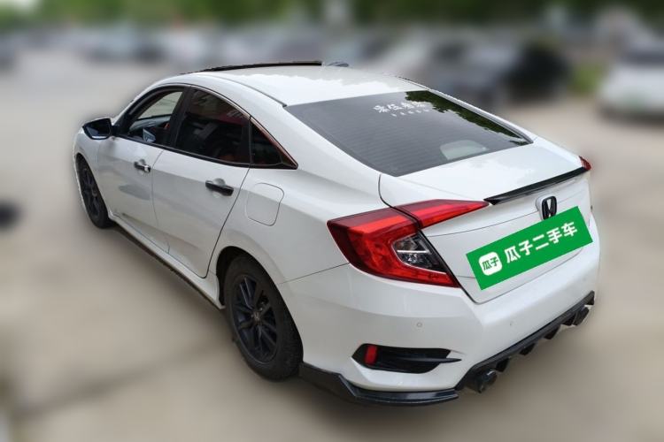 Used Honda Civic 2019 220TURBO CVT Dynamic Edition China VI Rear Left 45 Deg