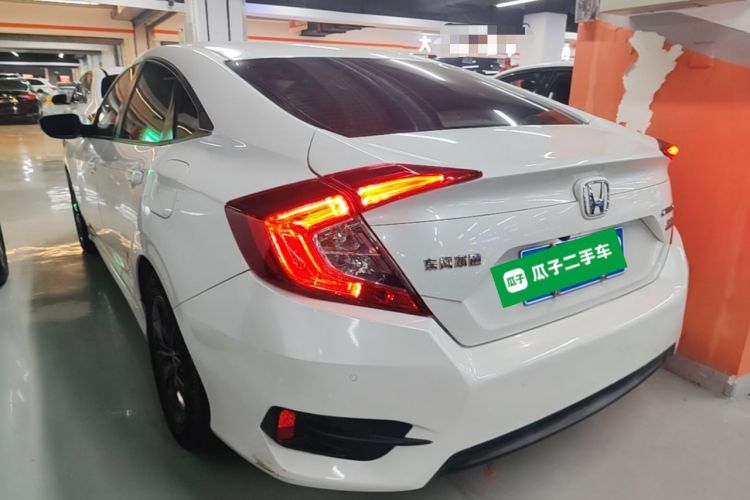 Used Honda Civic 2019 220TURBO CVT Dynamic Edition China VI Rear Left 45 Deg