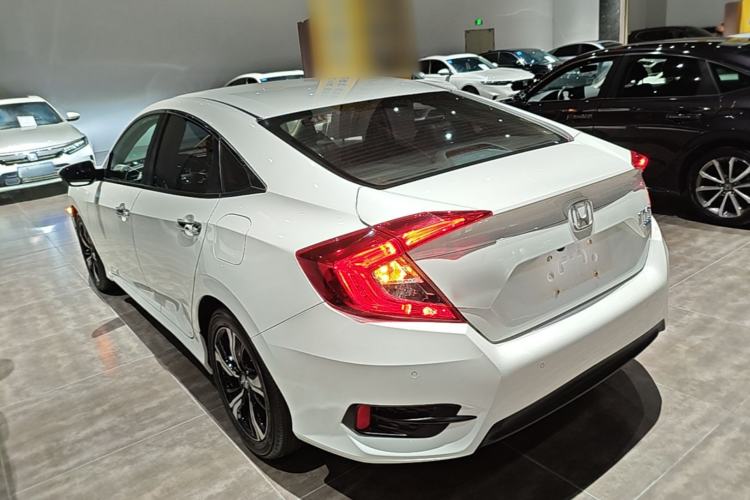 Used Honda Civic 2019 220TURBO CVT Power Edition China VI Emission Standard Rear Left 45 Deg
