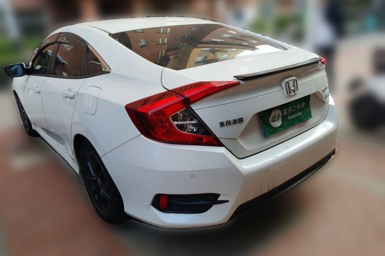 Used Honda Civic 2019 220TURBO CVT Dynamic Edition China VI Rear Left 45 Deg