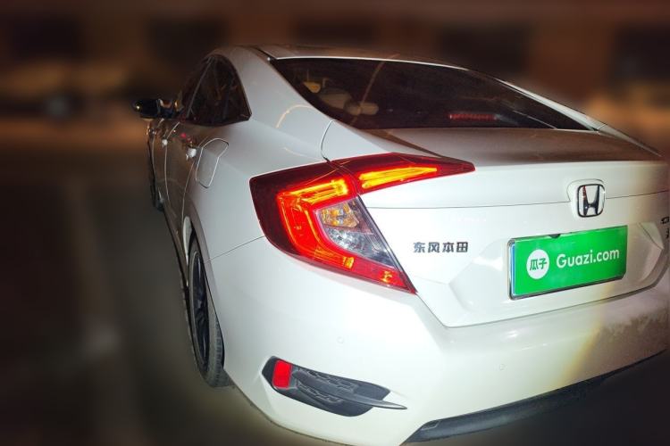 Used Honda Civic 2019 220TURBO CVT Dynamic Edition China VI Rear Left 45 Deg