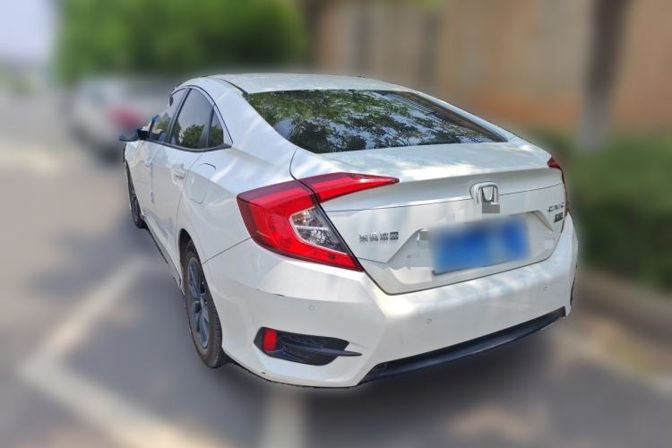 Used Honda Civic 2019 220TURBO CVT Dynamic Edition China VI Rear Left 45 Deg