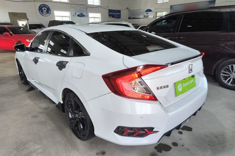 Used Honda Civic 2019 220TURBO CVT Dynamic Edition China VI Emission Standard Rear Left 45 Deg