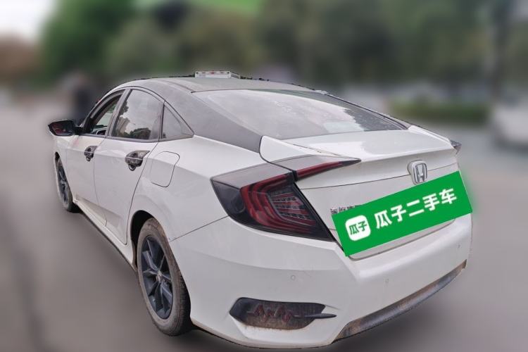 Used Honda Civic 2019 220TURBO CVT Dynamic Edition China V Rear Left 45 Deg