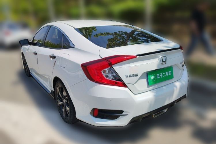 Used Honda Civic 2019 220TURBO CVT Dynamic Edition China VI Emission Standard Rear Left 45 Deg