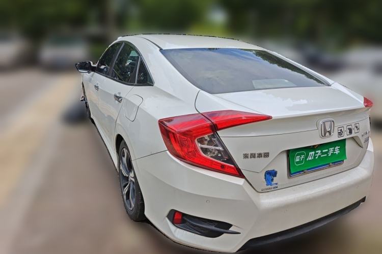Used Honda Civic 2019 220TURBO CVT Power Edition China VI Emission Standard Rear Left 45 Deg