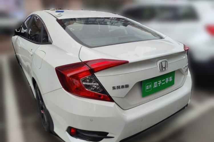 Used Honda Civic 2019 220TURBO CVT Dynamic Edition China VI Rear Left 45 Deg