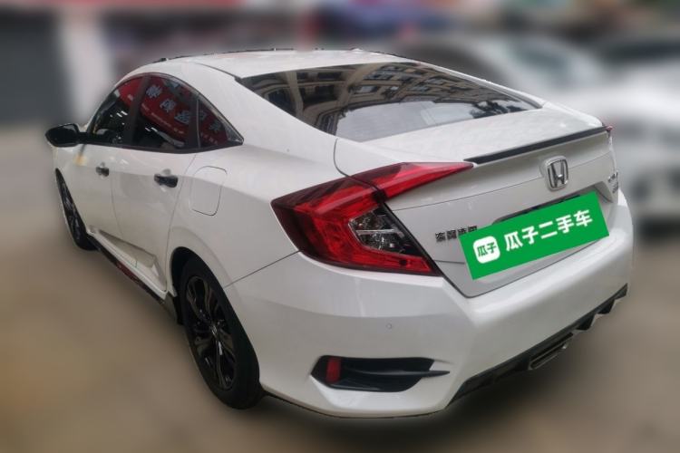 Used Honda Civic 2019 220TURBO CVT Ignition Edition China VI Emission Standard Rear Left 45 Deg