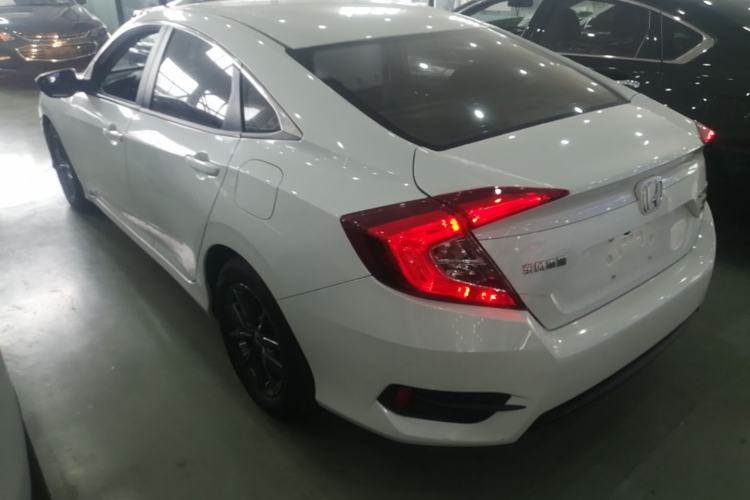 Used Honda Civic 2019 180TURBO CVT Shangdong Edition China VI Rear Left 45 Deg