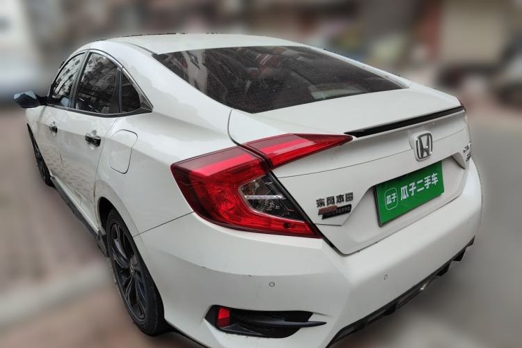 Used Honda Civic 2019 220TURBO CVT Dynamic Edition China VI Emission Standard Rear Left 45 Deg