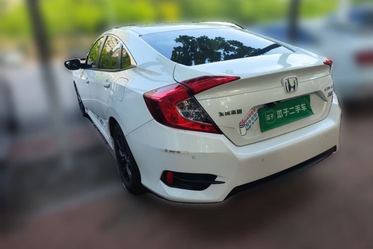 Used Honda Civic 2019 220TURBO CVT Dynamic Edition China V Rear Left 45 Deg
