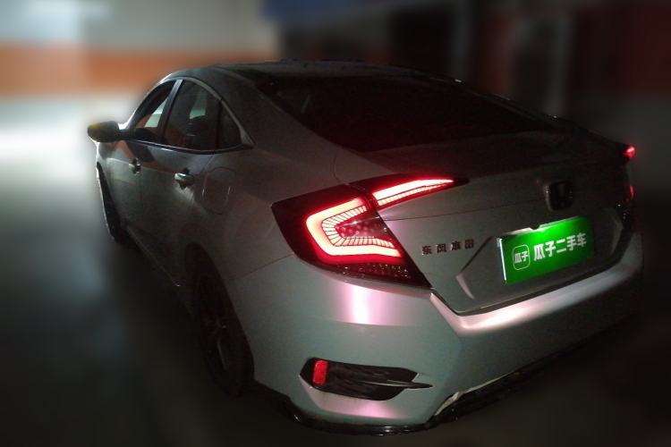 Used Honda Civic 2019 220TURBO CVT Dynamic Edition China V Rear Left 45 Deg