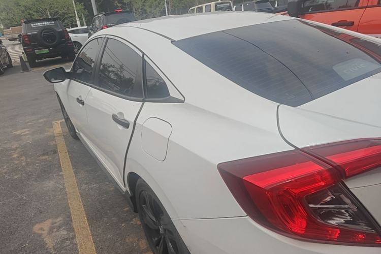 Used Honda Civic 2019 220TURBO CVT Dynamic Edition China VI Emission Standard Rear Left 45 Deg