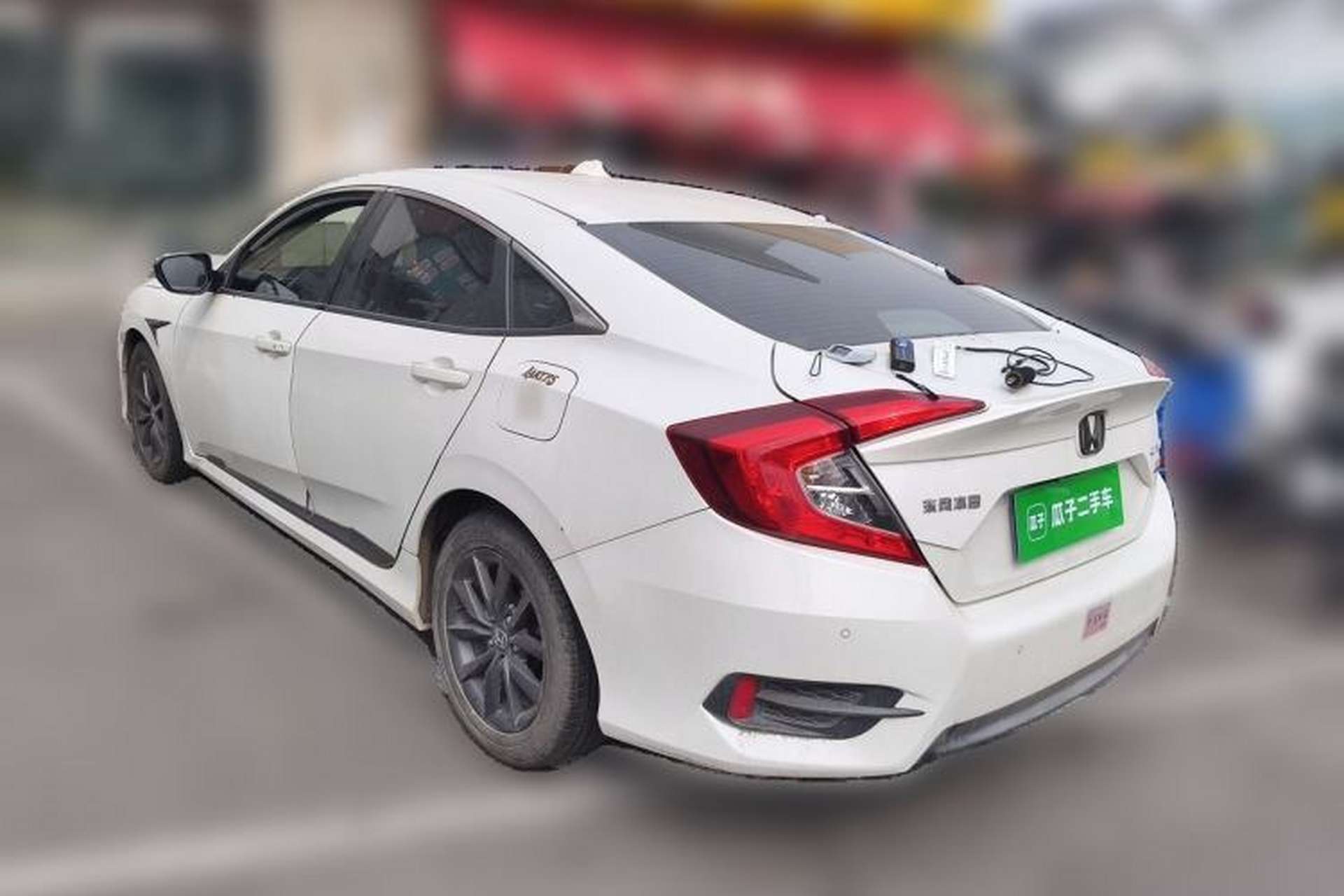 Used Honda Civic 2019 220TURBO CVT Dynamic Edition China V Rear Left 45 Deg