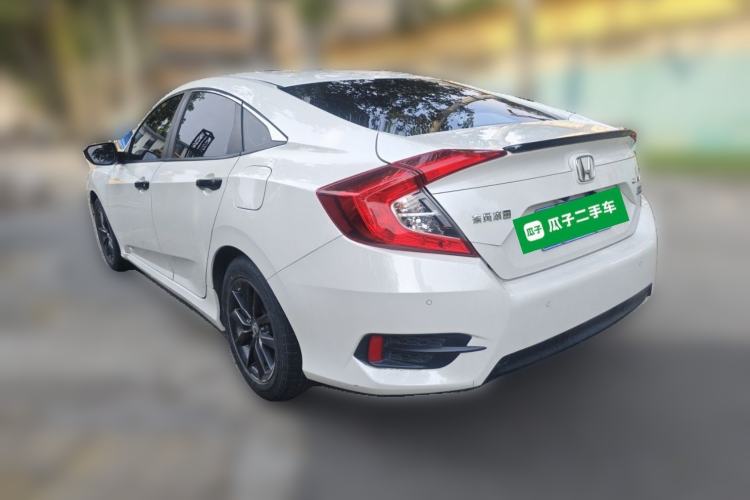 Used Honda Civic 2019 220TURBO CVT Dynamic Edition China VI Rear Left 45 Deg
